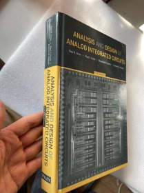 现货 英文版  Analysis and Design of Analog Integrated Circuits   模拟集成电路的分析与设计（第5版） 格雷（Gray，P.R.）