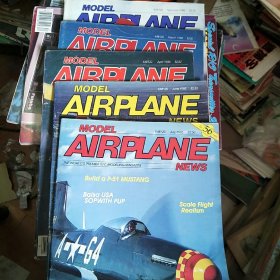 MODEL AIRPLANE NEWS （模型飞机）1985   5本合售