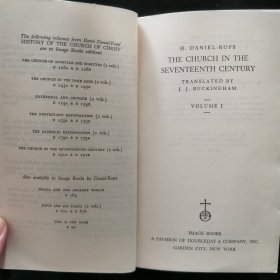 【英文原版书】THE CHURCH IN THE SEVENTEENTH CENTURY VOLUME ⅠⅡ（《十七世纪的教堂》全2卷）