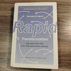 《Rapid Transformation: A 90-Day Plan for Fast and Effective Change》這本書專注于企業(yè)或組織變革管理，書中提出一個(gè)為期90天的計(jì)劃，旨在幫助企業(yè)或組織實(shí)現(xiàn)快速且有效的變革?？赡芎w變革的戰(zhàn)略規(guī)劃、執(zhí)行步驟、團(tuán)隊(duì)協(xié)作、應(yīng)對變革阻力等方面內(nèi)容，為管理者和決策者提供實(shí)用的變革指導(dǎo)方案。