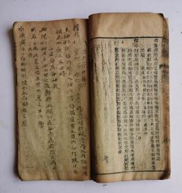 【孤本】清代康熙五十年《良朋彚集經驗神方》医方著作，卷三、卷四，两卷合辑本，内容完整。又名《良朋汇集》。清·孙伟撰。刊于康熙五十年（辛卯1711年）。本书是验方汇编，内容包括临床各科。分为中风、伤气、中寒、瘟疫等132门，载方约1600余首，在卷四终后有補遗一些经验神方。现存刊五卷本。罕见的清代早期验方神方汇编木刻板，全部是清代初期经验神方。非常珍贵！很值得收藏。