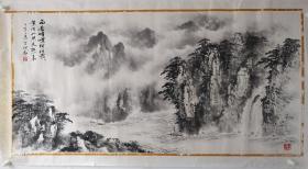 山水画精品，作者云开