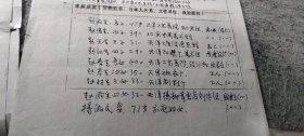 市文史馆书画研究会登记表(赵松涛的 基本一页撕成两张了 背后有修补 不缺肉 完整 介意勿拍)