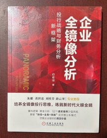 企业全镜像分析：投行战略与财务分析新框架