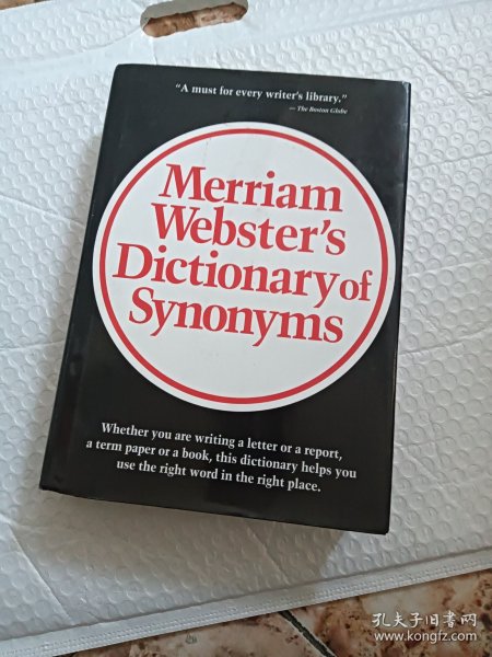 Merriam Webster's Dictionary of Synonyms 精装