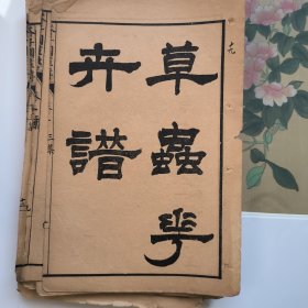 线装古旧书芥子园画传