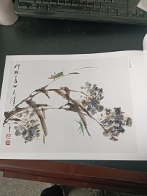 荣宝斋画谱144草虫部分（萧朗绘）