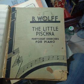 老乐谱   the little  pischna forty_eight exercices for piano  (b.wolff）
