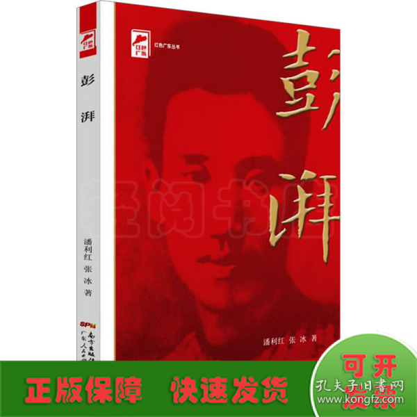 红色广东丛书：彭湃（庆祝中国共产党成立100周年！广东省委宣传部2021年主题出版重点出版物！）