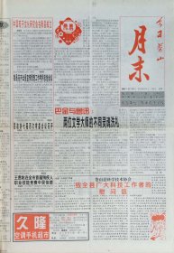 今日苍山2003年12月29日，停刊号，山东