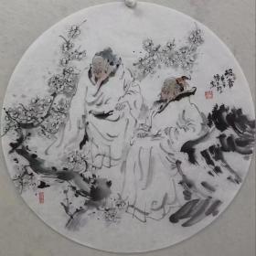 【终身保真字画，得自画家本人】​矫玉珍68X68cm ！ 原沈阳军区美术创作员，军区美术书法艺术委员会委员、书画研究员，军史馆书画研究员，书画会副会长，，某军、师文化工作顾问，辽宁省社科院书画艺术中心特聘艺术研究员，荣立三等功三次。油画作品《一往无前》获建党70周年美术创作作品一等奖，国画作品《彭德怀元帅》获纪念中国人民志愿军