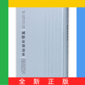 國際法發(fā)達(dá)史(精)/民國專題史叢書