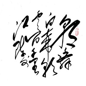毛体书法册页一本