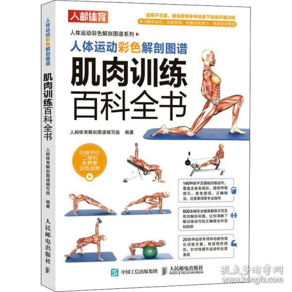 人体运动彩色解剖图谱 肌肉训练百科全书
