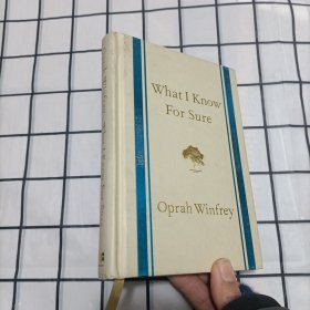 What I Know For Sure 我坚信 英文原版进口