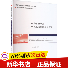 中国保险专业中介机构集聚效应研究