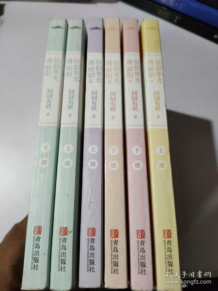 恰似寒光遇骄阳:1(上下)、2(上下)、3(上下)    共6册合售