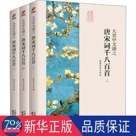 大美中文课之唐宋词千八百首（典藏版全3册）