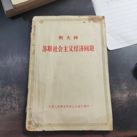 苏联社会主义经济问题