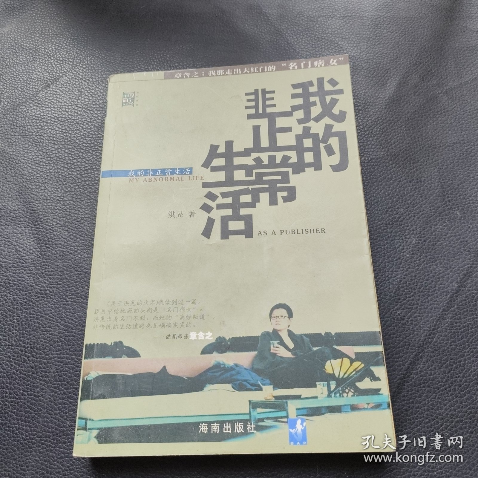 我的非正常生活：出版人洪晃传略