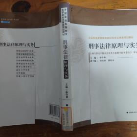 刑事法律原理与实务