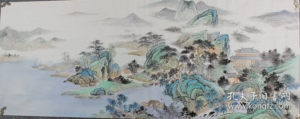 小六尺仿古山水
