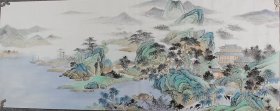 小六尺仿古山水