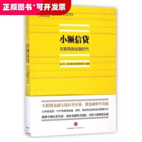 小额信贷：互联网微金融时代