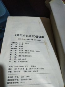 《微型小说选刊》合订本1997年13-24期（总第117-128期）