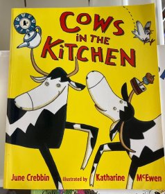 英文原版绘本Cows in the Kitchen(平装大)