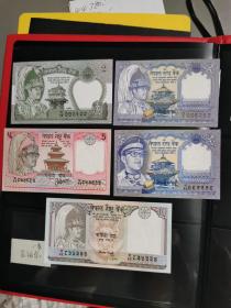 尼泊尔纸币5种