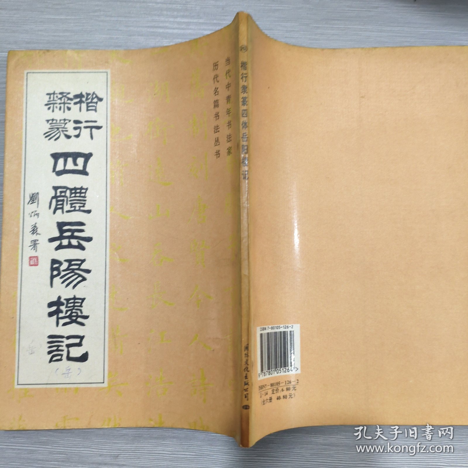 当代中青年书法家历代名篇书法丛书：楷行隶篆四体岳阳楼记