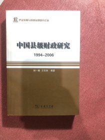 产业发展与环境治理研究论丛·中国县级财政研究：1994-2006