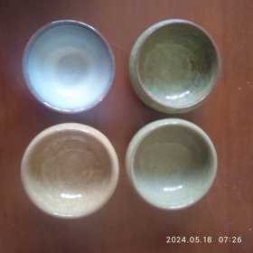 茶盏四只