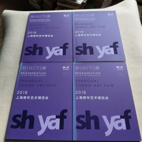 2018 上海青年艺术博览会2，3，4，5(共4册合售)