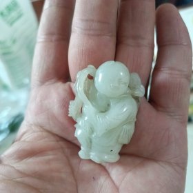 老玉石挂件