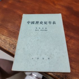 中国历史纪年表