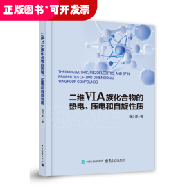 二维VIA族化合物的热电、压电和自旋性质
