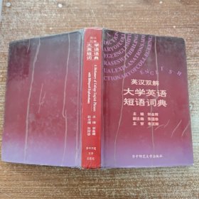 英汉双解大学英语短语词典 无笔记划线