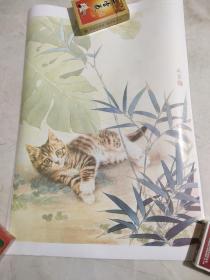 高清工笔国画荷花 玉兰 喜鹊 猫 等