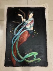 编号060，手绘油画
作者:曾浩
尺寸：100×70cm
实物拍摄，一物一图