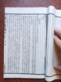 光绪石印本，九通分类总纂散本1本，卷（一百九|、一百十），难得清未善本，研究中国历史文化必读，