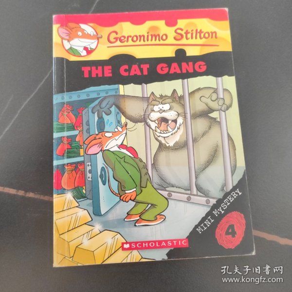 Geronimo Stilton: Mini Mystery #4: The Cat Gang 老鼠记者迷你神秘故事4：猫咪帮派 