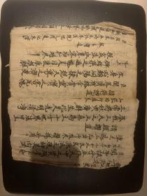 道教手抄本《玄门赞道仪》。内有：帝阙咒、收神咒、顶冠咒、命魔咒，以及各类诗词，救苦赞道、借地赞道、九宸赞道、请火赞道等等。