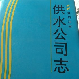 精装供水公司志 胜利油田