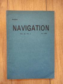 NAVIGATION JOURNAL OF THE INSTITUTE OF NAVIGATION（航海学会杂志）1994年