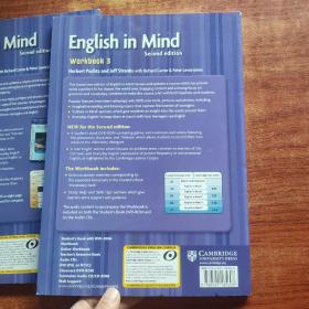 English in Mind Level 3 Student's Book with DVD-ROM（带一张光盘）2本合售