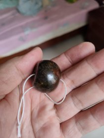 大老玛瑙糖彩珠(28.2mm)一颗
