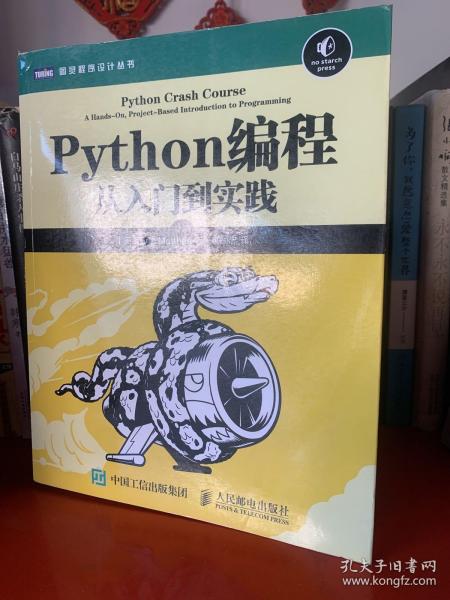 Python编程：从入门到实践_[美]埃里克·马瑟斯（Eric Matthes） 著；袁国忠 译_孔夫子旧书网