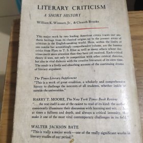 literary criticism a short history